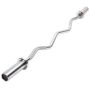 Curl Olympic Barbell Bar 500-POUNDS Capacity For Weightlifting - 1.2 M