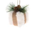 Hanging Present Polyfoam 6X6X6CM - White