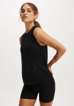 Cotton On Active Keyhole Back Tank - Black