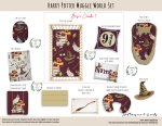 Cot Duvet Bedding Harry Potter Muggle World Set