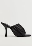 Ruff Leather Heel - Black