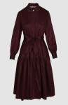 Womens Sophia Dress In Wine - Wine 2XL