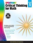 Spectrum Critical Thinking For Math Grade 1 Paperback