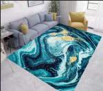Smte 200CM By 150CM Modern 3D Geometric Design Area 19 Rug With Keychain