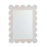 Scalloped Rectangle Wall Mirror