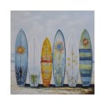 Oil Painting Surf Boards