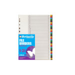 A4 Bright board Divider 1-31 Numbered Butterfly