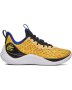 Men's Ua Curry 10 Bang Bang Basketball Shoes - Steeltown Gold / 10