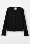 Cotton On Ryder Button Long Sleeve - Black