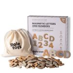 Magnetic Letters And Numbers Set For Kids 135 Pcs Alphabet Magnets For Fridge Montessori Abc Educational Toy Gift In Neutral Aes