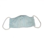 4AKID Tweens Reusable Fabric 3-LAYER Non-medical Mask - Medium Size - Pink Coloured Grass