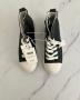 New Cotton On Black High Top Trainers Size 2