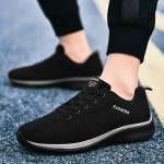Men's Casual Shoes Lace Up Breathable Comfy All Seasons Outdoor Non Slip Jogging Hiking Camping