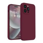Liquid Silicone Back Case Compatible With Iphone 11 Pro Max - Plum