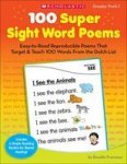 100 Super Sight Word Poems Grades Prek-1
