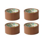 Packaging Tape Brown Buff Tape 48MM X 50M - Pack Of 4