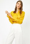 Classic Neck Shirt - Yellow