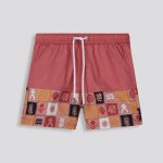 BOYS Pool Shorts - 10 Rose