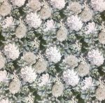 White Flowers 6 Seater Table Cloth