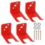 Tools Diy Heavy Duty Wall Mount Fire Extinguisher Brackets Set Of 12 - 12CM