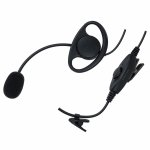 Zartek GE-274 Heavy-duty D-cup Headset With Boom Microphone & Ptt