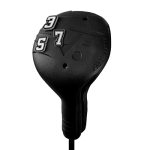 Franktech Snap-on Golf Fairway Wood Head Cover Fits Right-handed Clubs Featuring Heat-resistant Eva On off In 1 Second Diy Numbe