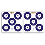 Nicetargets 18" X 18" Archery Target Plastic Bow And Arrow Targets For Backyard Practice Usa-made All Weather Matte Finish Bulls