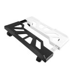 Tehaux Adjustable Computer Tower Stand With Rolling Casters Space Saving PC Cart Flexible For Various Multi Functional Rack For