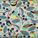 Flutter Blue Table Runner