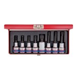 King Tony 1 2" Drive Spline Head Socket Set 8 Piece