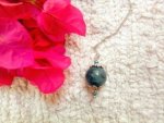 Moss Agate Pendulum