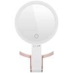 Zen Jestset Series Portable Handheld LED Mirror White
