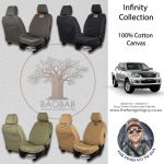 Toyota Hilux D4D Vigo Baobab Infinity Collection Seat Covers For