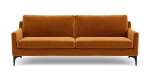 Anna 3-SEATER Velour Matt Amber - Velour Matt Amber