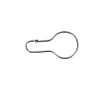 Metal Shower Rings 100