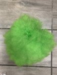 Lime Green Frizzy Wig