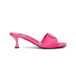 Enameled Heart Sandal -fuchsia