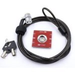 Tuff-Luv T-bar Keyed Tablet phone Lock 2METER Cable
