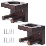 Joinsi 2 Pack Baseball Bat Holder Wall Mount Display Stand Hanger Softball Storage Rack