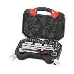 25PIECE 1 2" Socket Set