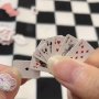 54PCS MINI Poker Card Set - Perfect For Dollhouses & Party Games Multiplayer Fun No Batteries Required