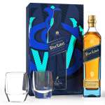 Johnnie Walker Blue &2 Crystal Glass Pack 750ML - 1