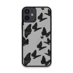 Custom Printed Tpu Cases - Apple Iphone 12 MINI & 39 Black Butterfly& 39 By