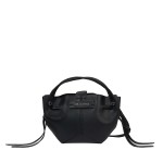 K pierced MINI Bucket Bag -black
