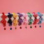 Adjustable Cat Collars With Bell Polka Dot Bow Soft Nylon Adjustable Breakaway Identification Collars For Kittens