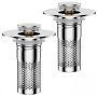 2 Pack Sink Drain Strainer Universal Pop-up Sink Stopper Hair Catcher