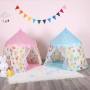 Kids Castle Playhouse Tent With Non-toxic Materials - Blue