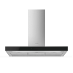 Smeg 90CM KBT9L4VN Stainless Steel Wall Mounted Extractor Hood