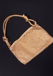 Goldair Gold Diamante Knot Handle Slouchy Shoulder Bag - Gold