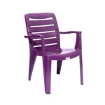 Mia High Back Chair Purple